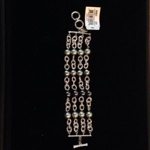 Cookie Lee Adjustable Toggle Bracelet